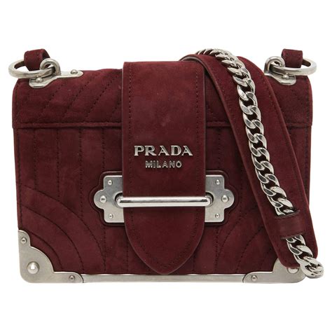 prada bag maroon|prada cahier bag.